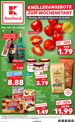 Leták Kaufland Německo 7.12.-10.12.2025