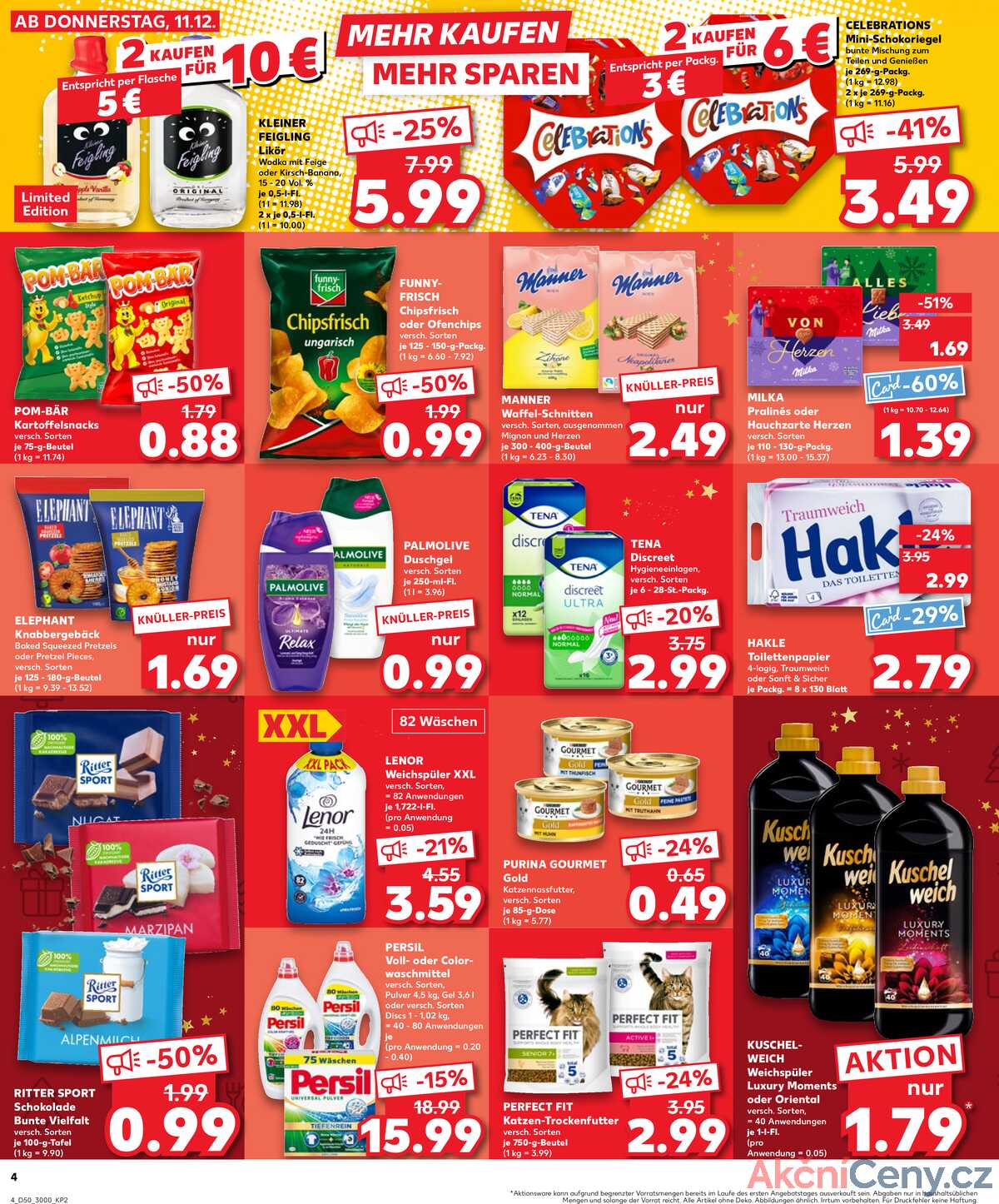 Leták Kaufland Německo 11.12.-17.12.2025 strana 4