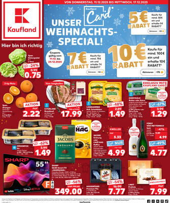 Leták Kaufland Německo 11.12.-17.12.2025