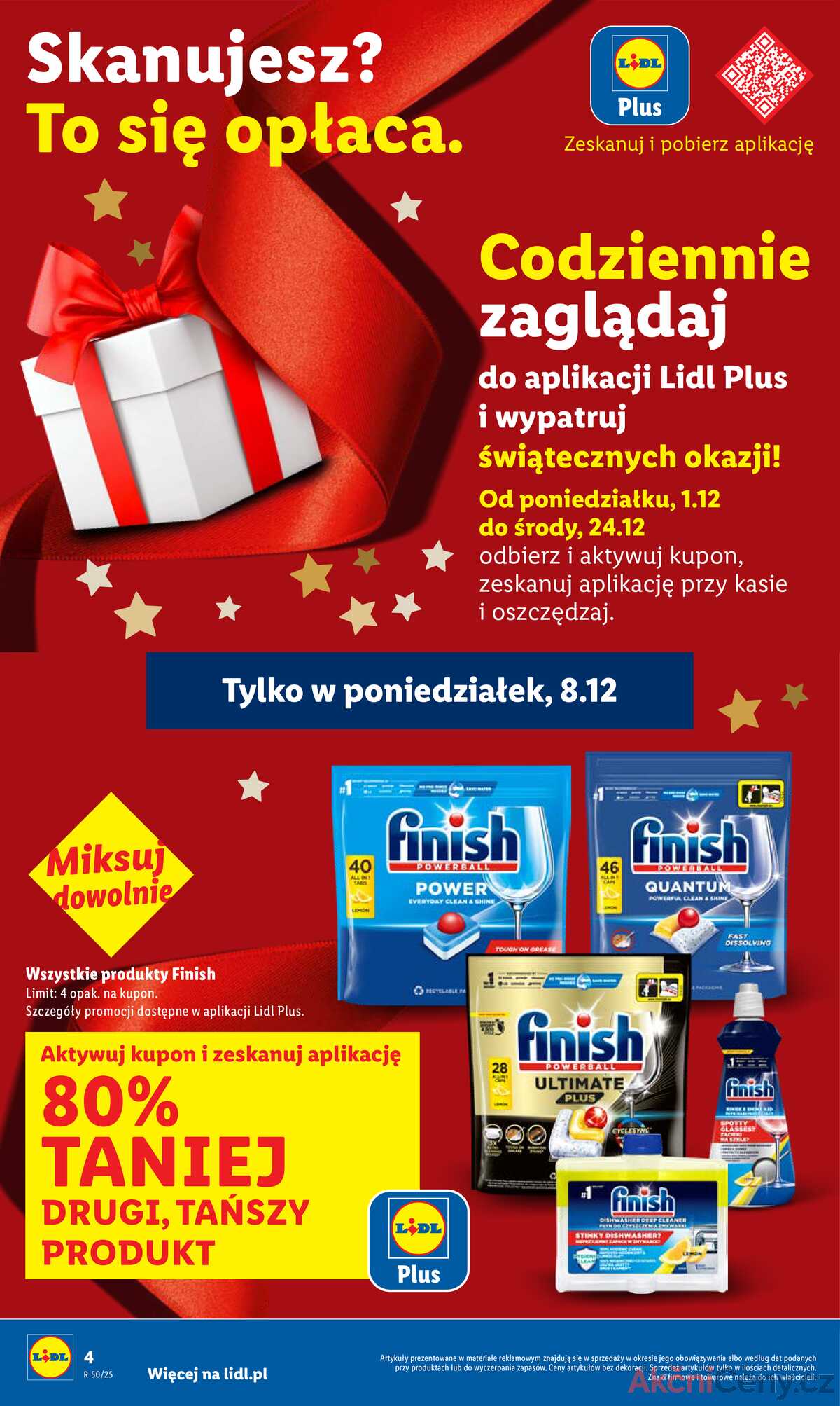 Leták Lidl Polsko 8.12.-10.12.2025 strana 4