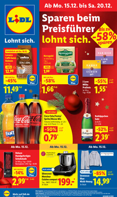 Leták Lidl Německo 15.12.-20.12.2025