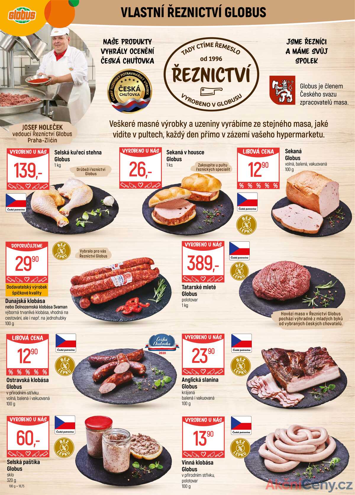 Akční leták Globus 10.12. - 16.12.2025 - Globus Praha - Zličín strana 2