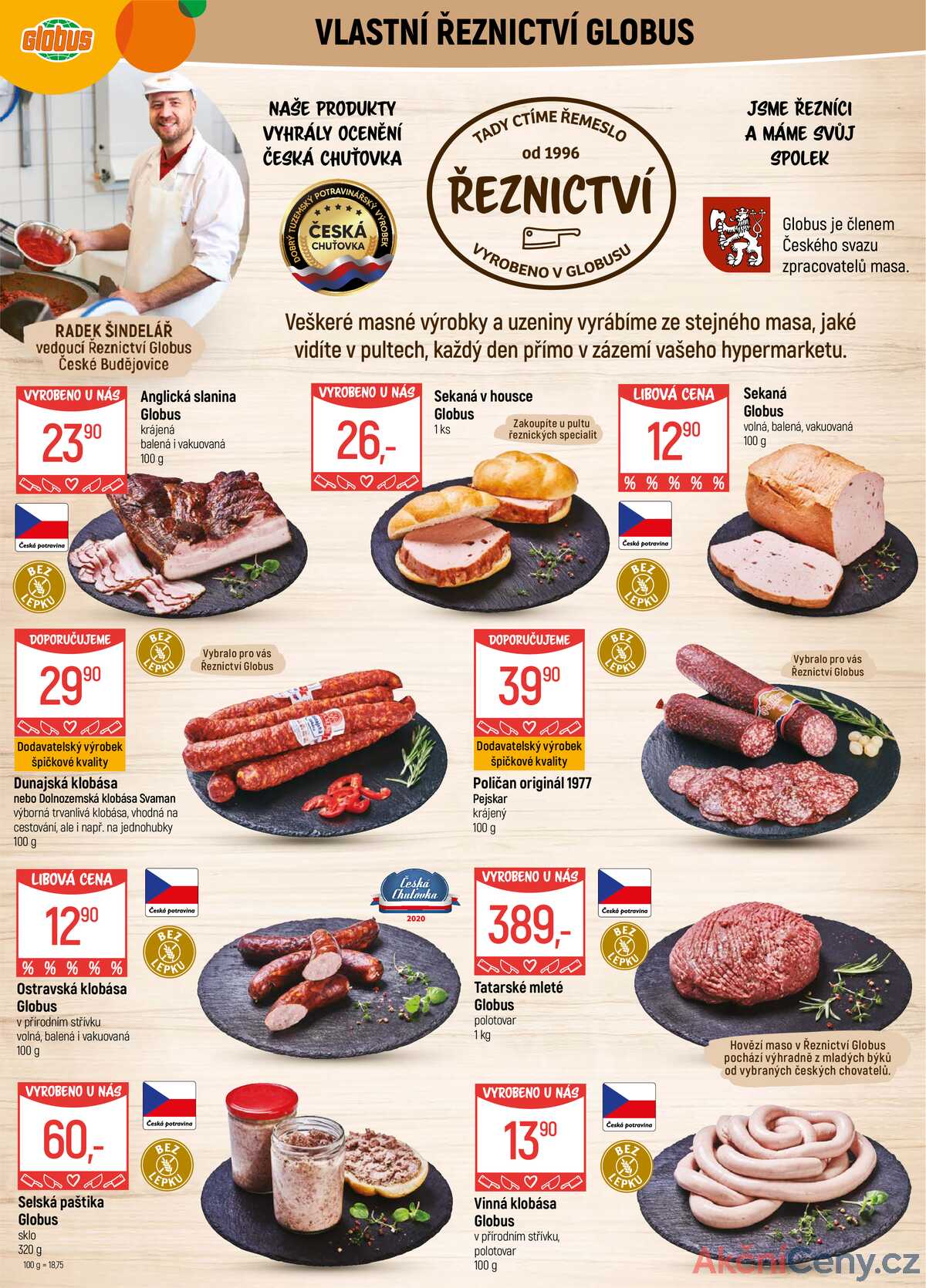 Akční leták Globus 10.12. - 16.12.2025 - Globus České Budějovice strana 2