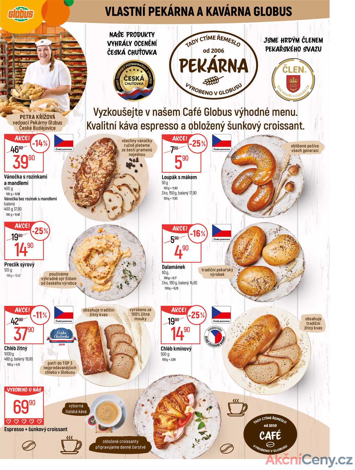 Akční leták Globus 10.12. - 16.12.2025 - Globus České Budějovice strana 4