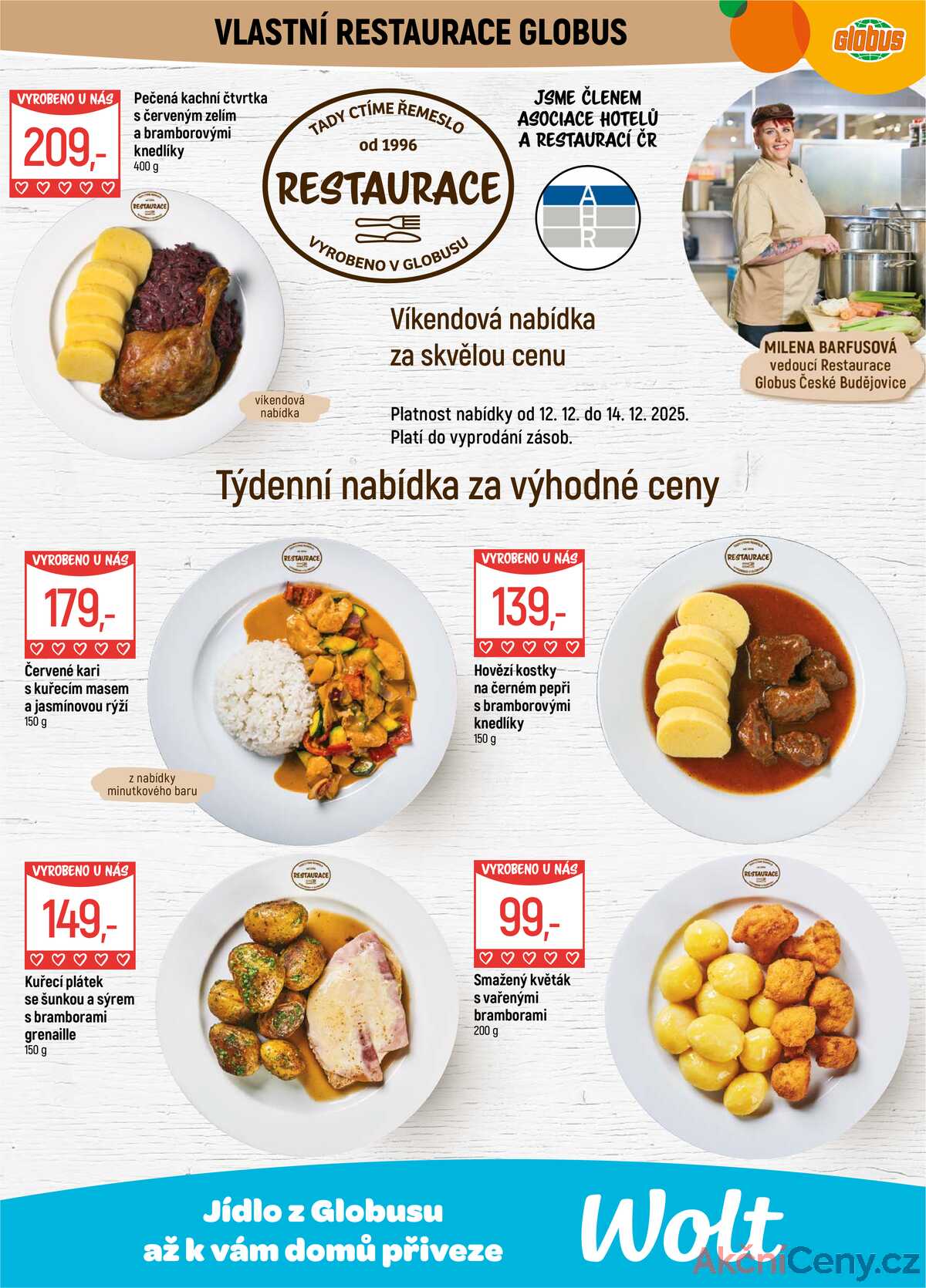 Akční leták Globus 10.12. - 16.12.2025 - Globus České Budějovice strana 5