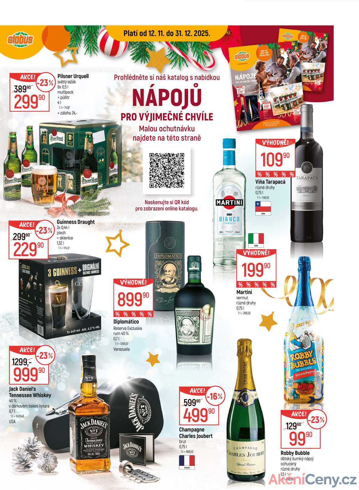 Akční leták Globus 10.12. - 16.12.2025 - Globus České Budějovice strana 13