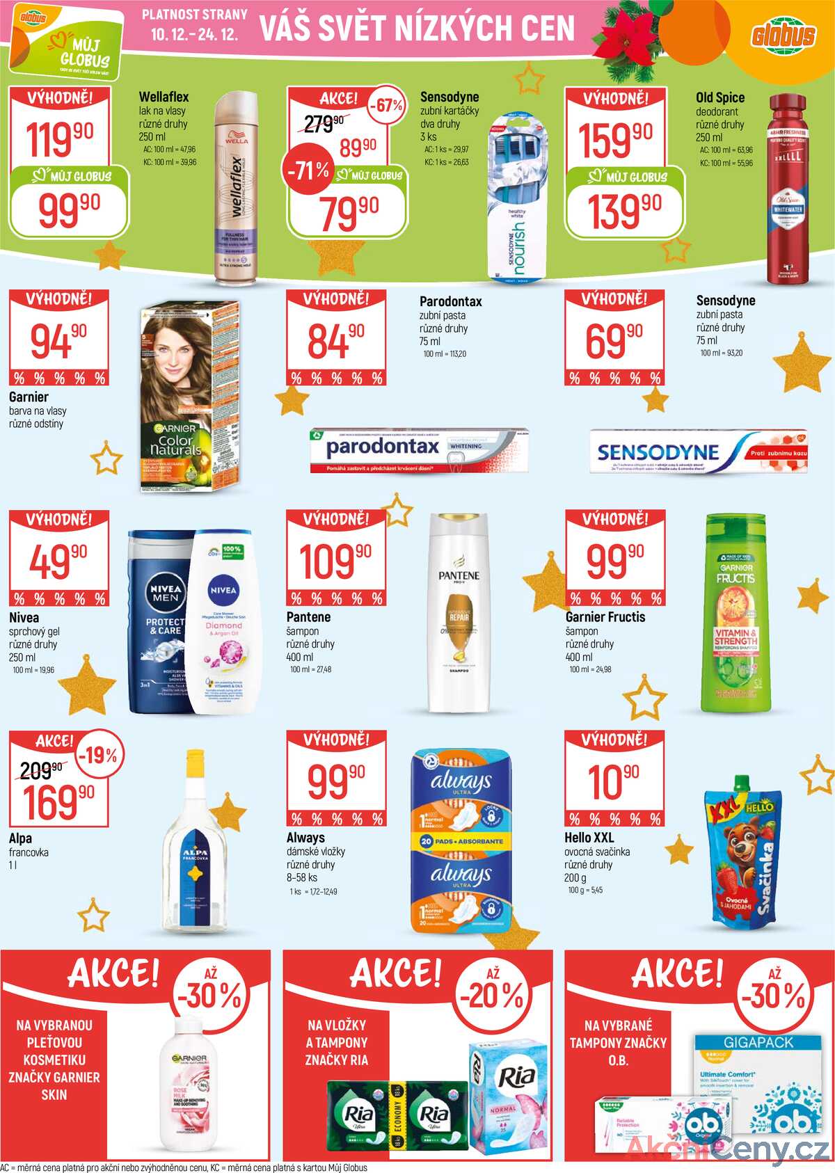 Akční leták Globus 10.12. - 16.12.2025 - Globus České Budějovice strana 33