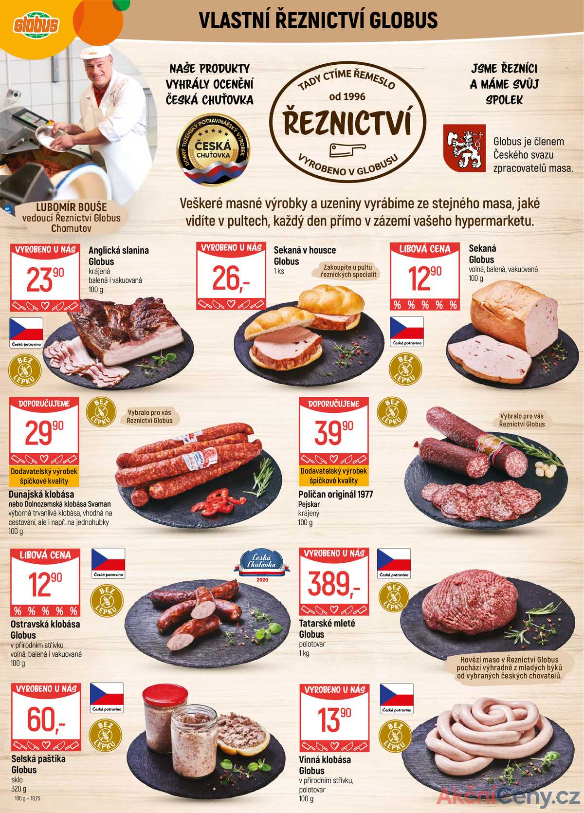 Akční leták Globus 10.12. - 16.12.2025 - Globus Chomutov strana 2