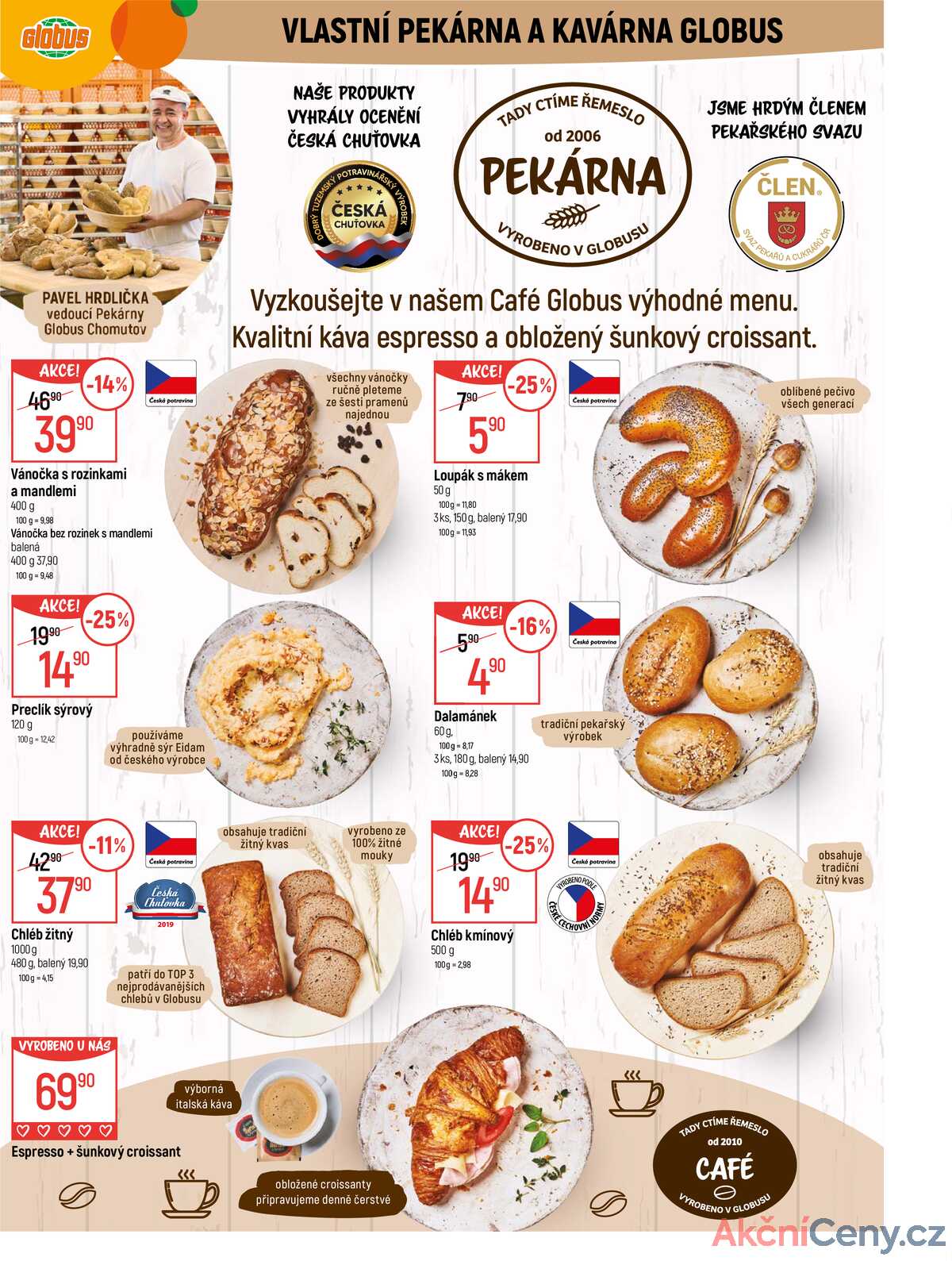 Akční leták Globus 10.12. - 16.12.2025 - Globus Chomutov strana 4