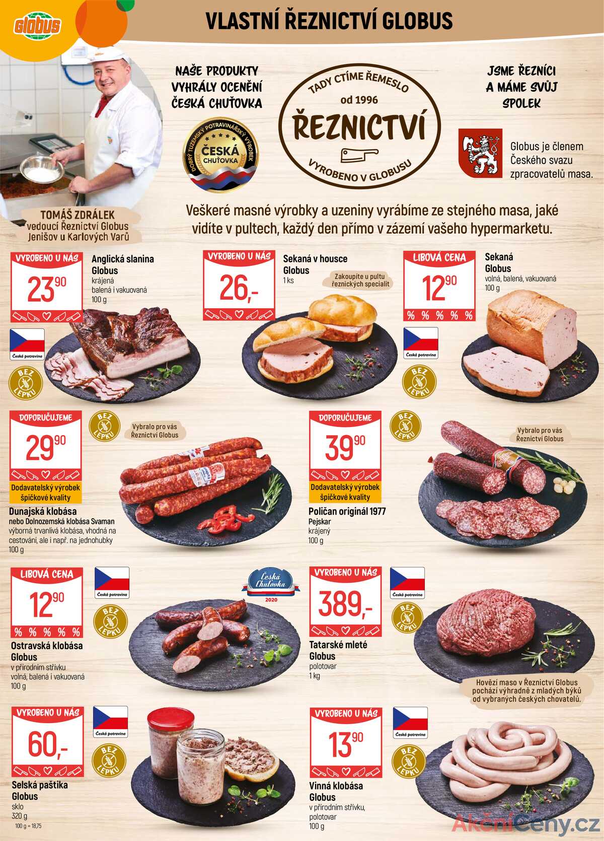 Akční leták Globus 10.12. - 16.12.2025 - Globus Jenišov u Karlových Varů strana 2