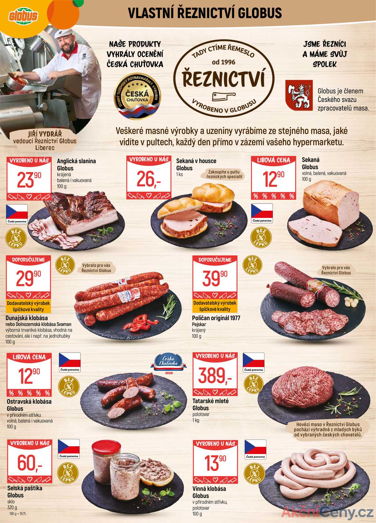 Akční leták Globus 10.12. - 16.12.2025 - Globus Liberec strana 2