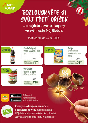 Akční leták Globus 10.12. - 16.12.2025 - Globus Liberec