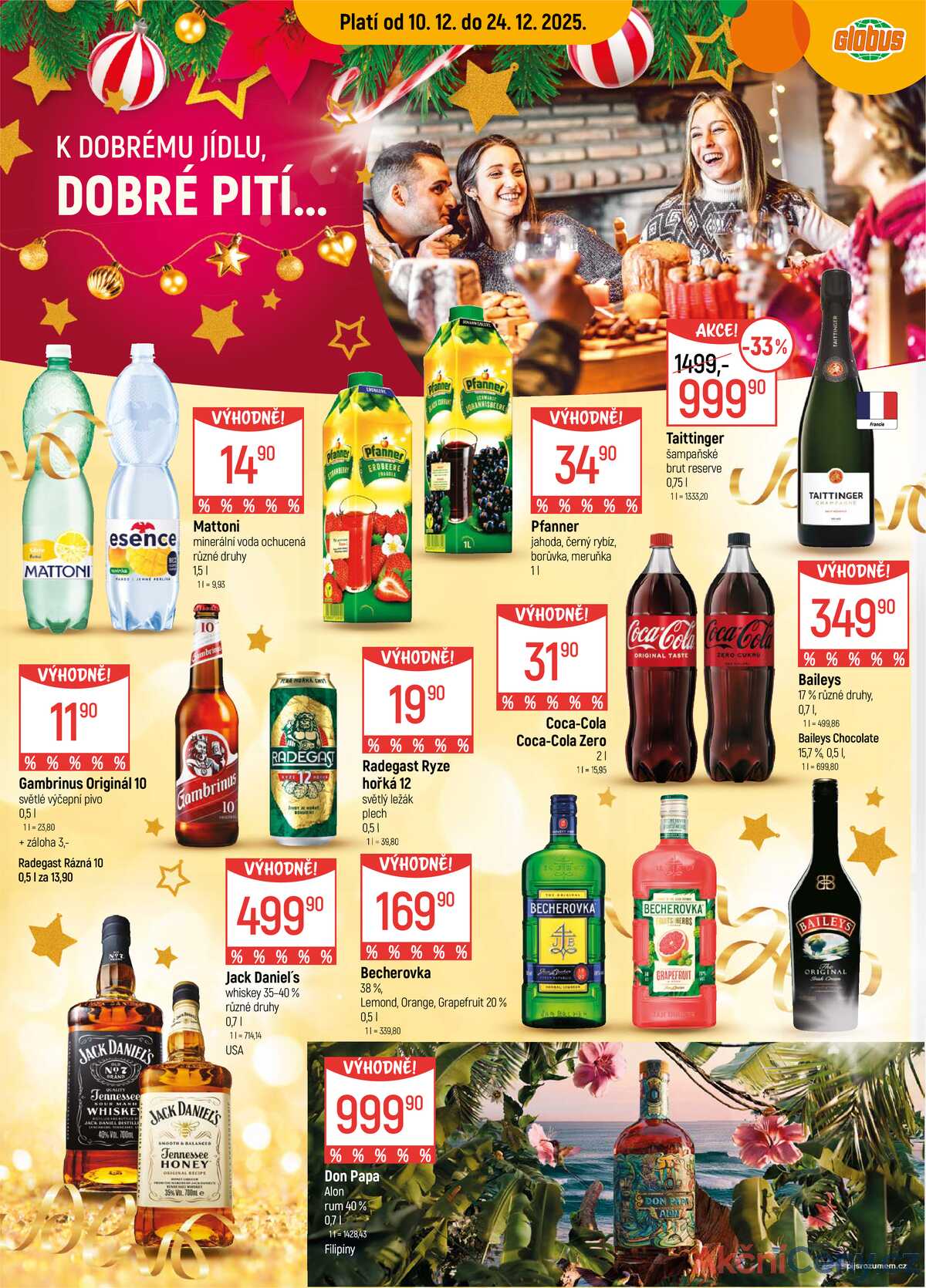 Akční leták Globus 10.12. - 24.12.2025 - Globus Chotíkov u Plzně strana 4