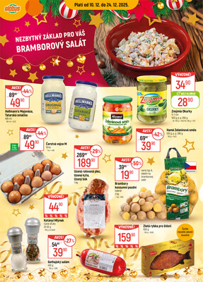 Akční leták Globus 10.12. - 24.12.2025 - Globus Chotíkov u Plzně