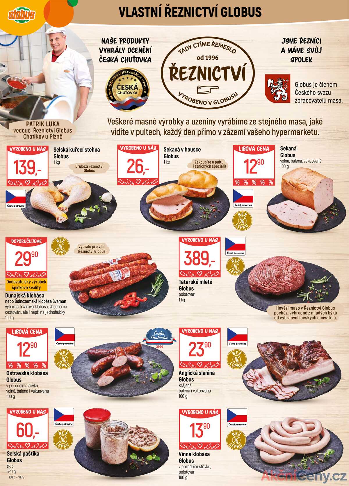 Akční leták Globus 10.12. - 16.12.2025 - Globus Chotíkov u Plzně strana 2