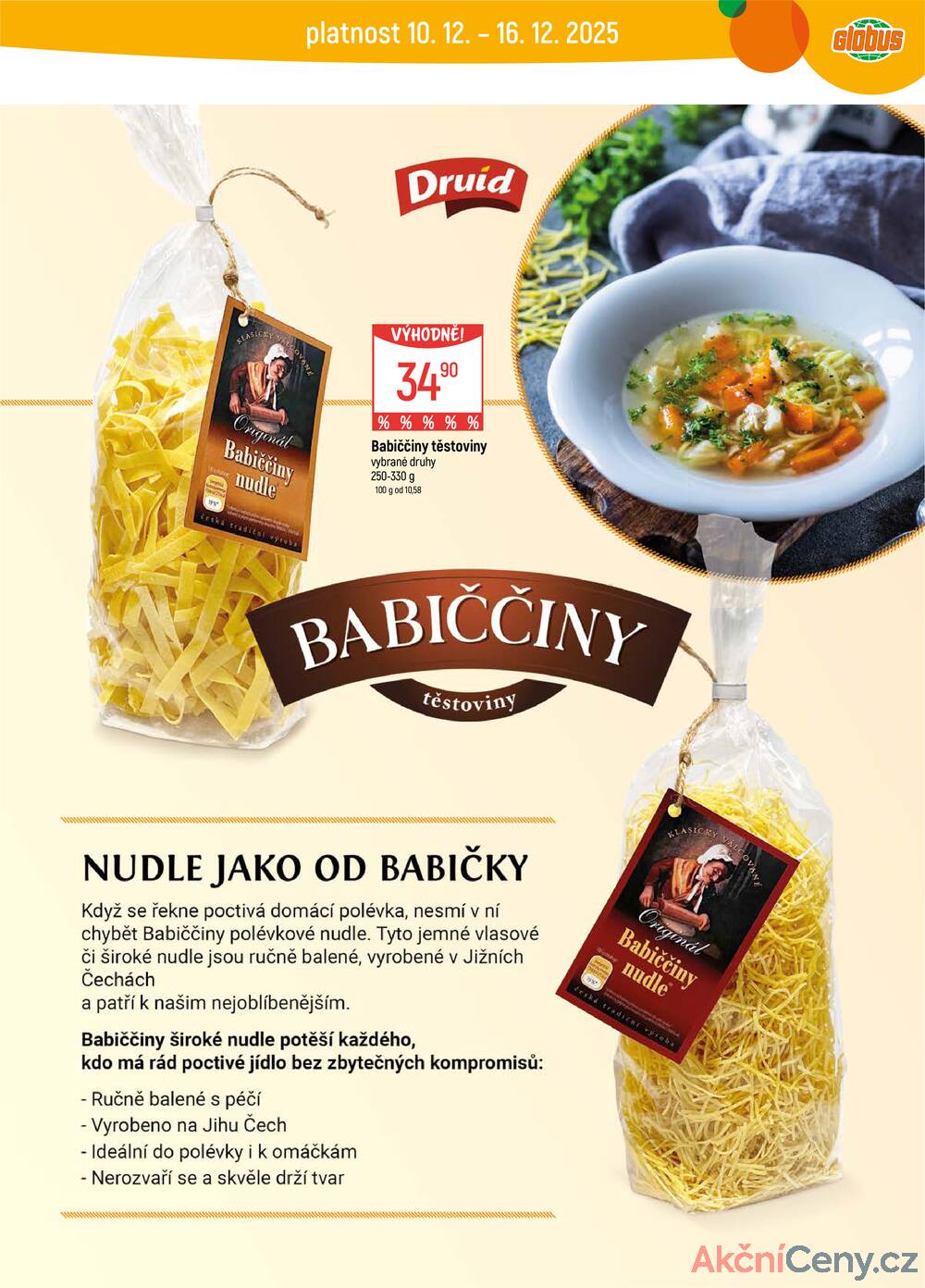 Leták Globus - Akční leták Globus 10.12. - 16.12.2025 - Globus Brno Ivanovice - strana 7 Leták Globus - Akční leták Globus 10.12. - 16.12.2025 - Globus Brno Ivanovice - strana 7