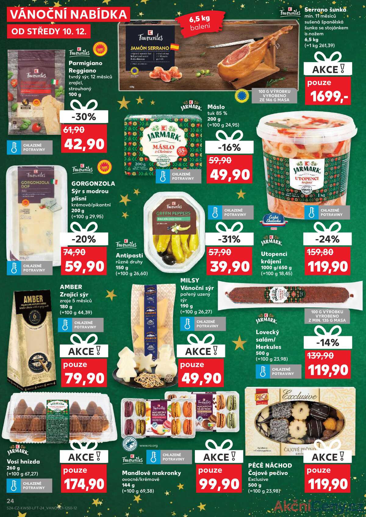 Kaufland 10.12. - 16.12. - Kaufland - Praha 3 (Jarov) strana 24