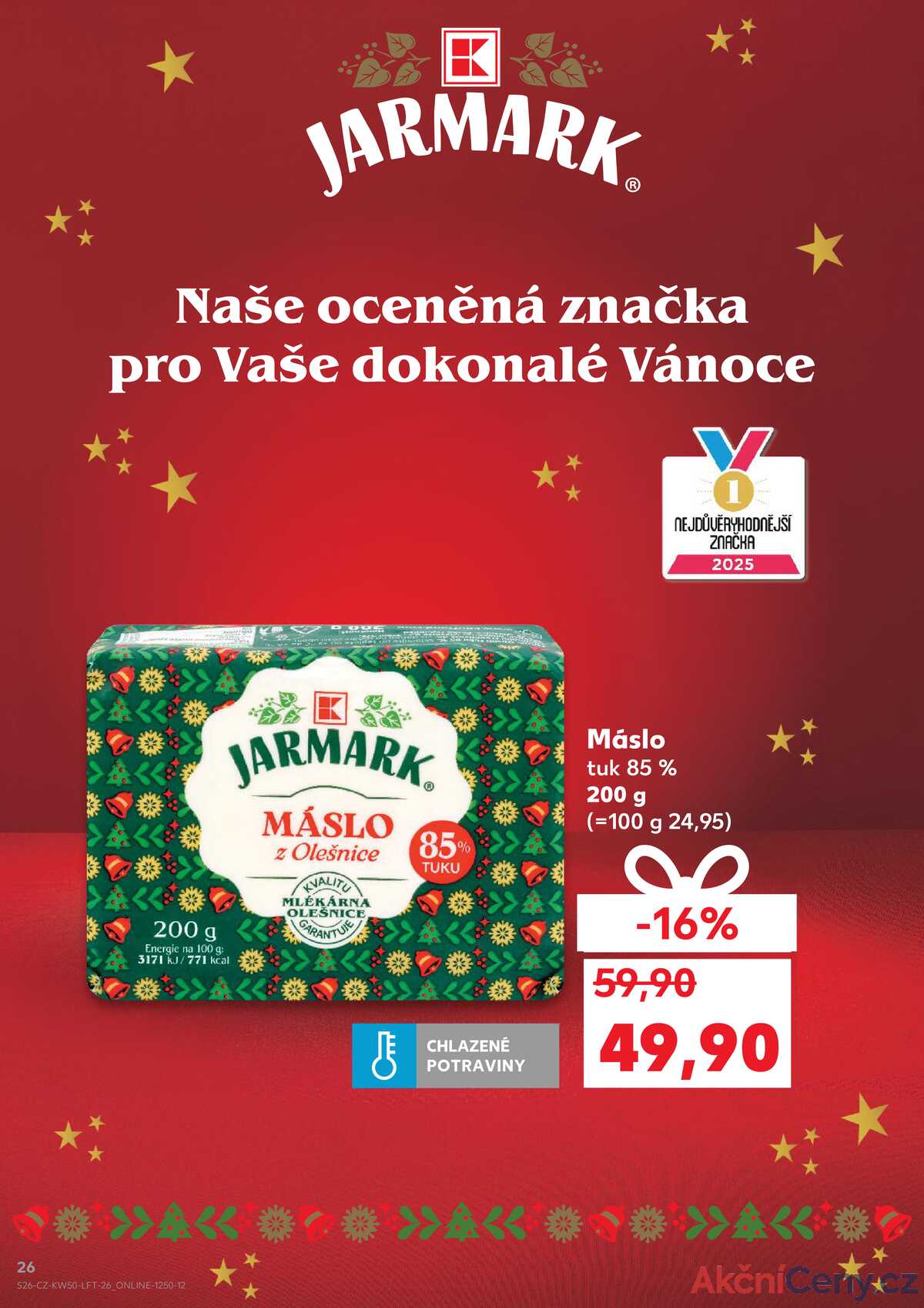 Kaufland 10.12. - 16.12. - Kaufland - Praha 3 (Jarov) strana 26