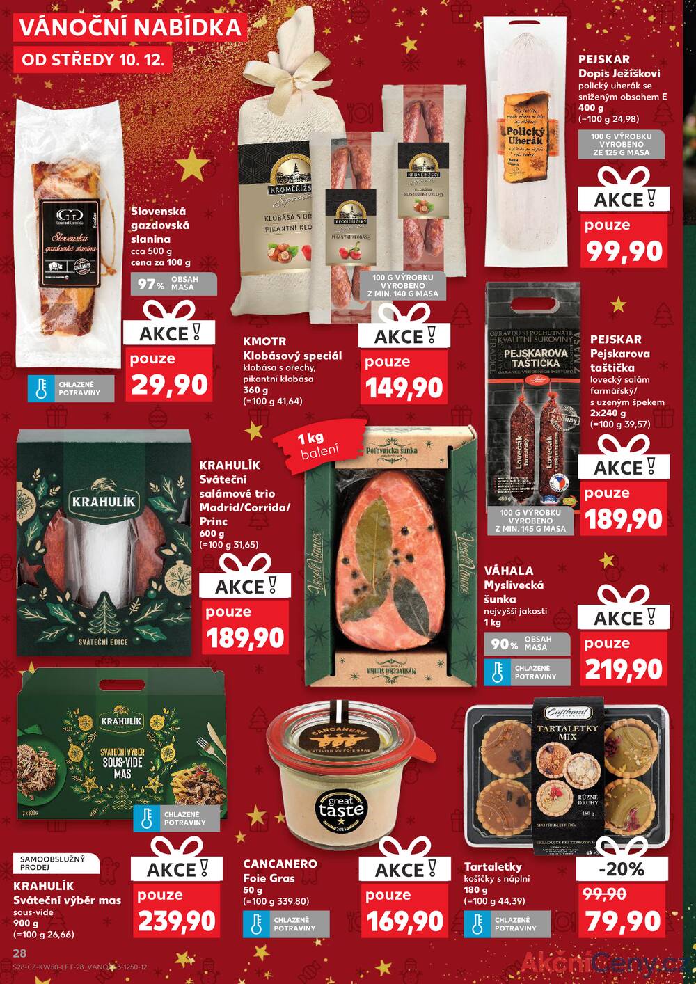 Leták Kaufland - Kaufland 10.12. - 16.12. - Kaufland - Strakonice - strana 28 Leták Kaufland - Kaufland 10.12. - 16.12. - Kaufland - Strakonice - strana 28