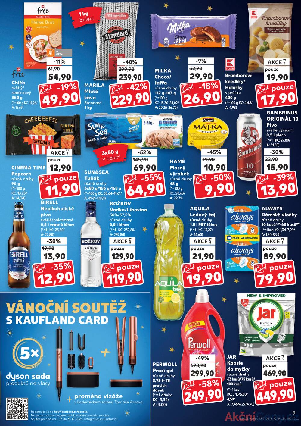 Leták Kaufland - Kaufland 10.12. - 16.12. - Kaufland - Praha - Hloubětín - strana 9 Leták Kaufland - Kaufland 10.12. - 16.12. - Kaufland - Praha - Hloubětín - strana 9