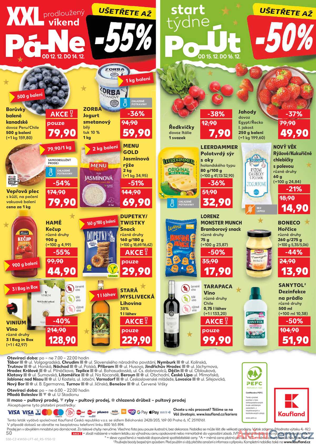 Kaufland 10.12. - 16.12. - Kaufland - Trutnov strana 50