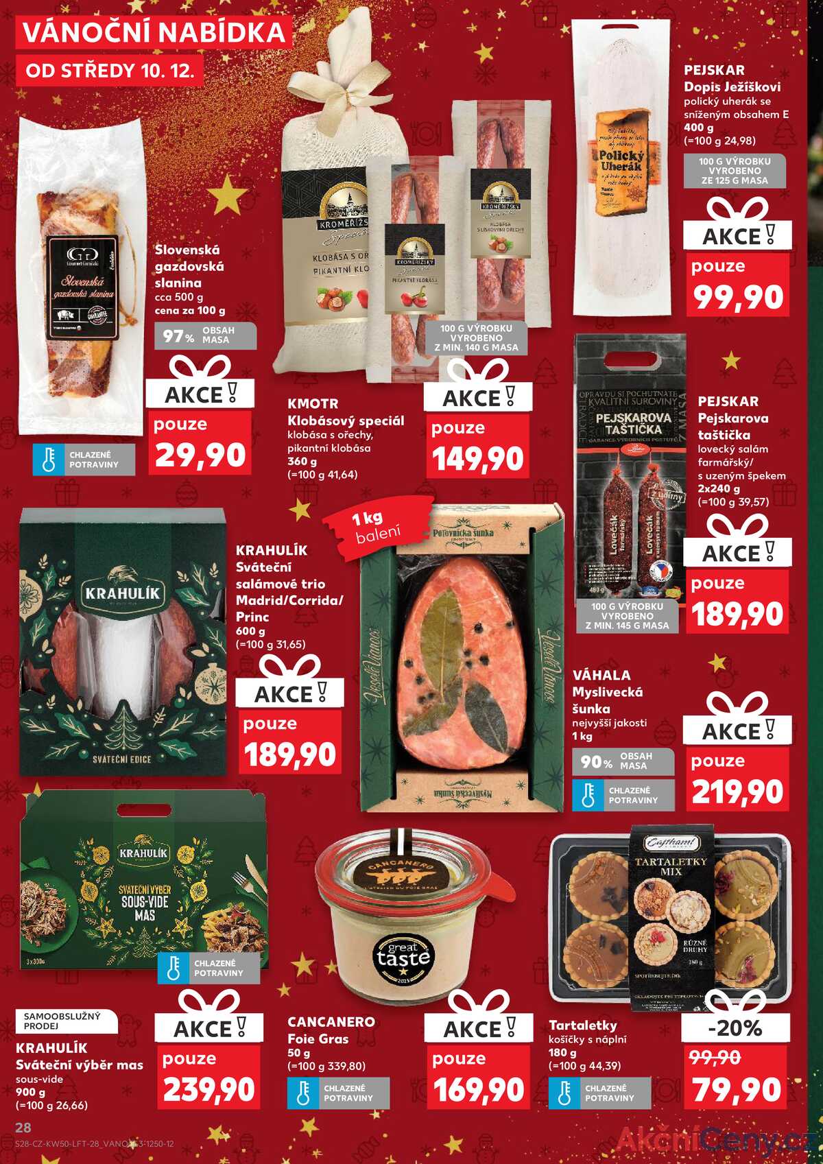 Kaufland 10.12. - 16.12. - Kaufland - Nový Bor strana 28