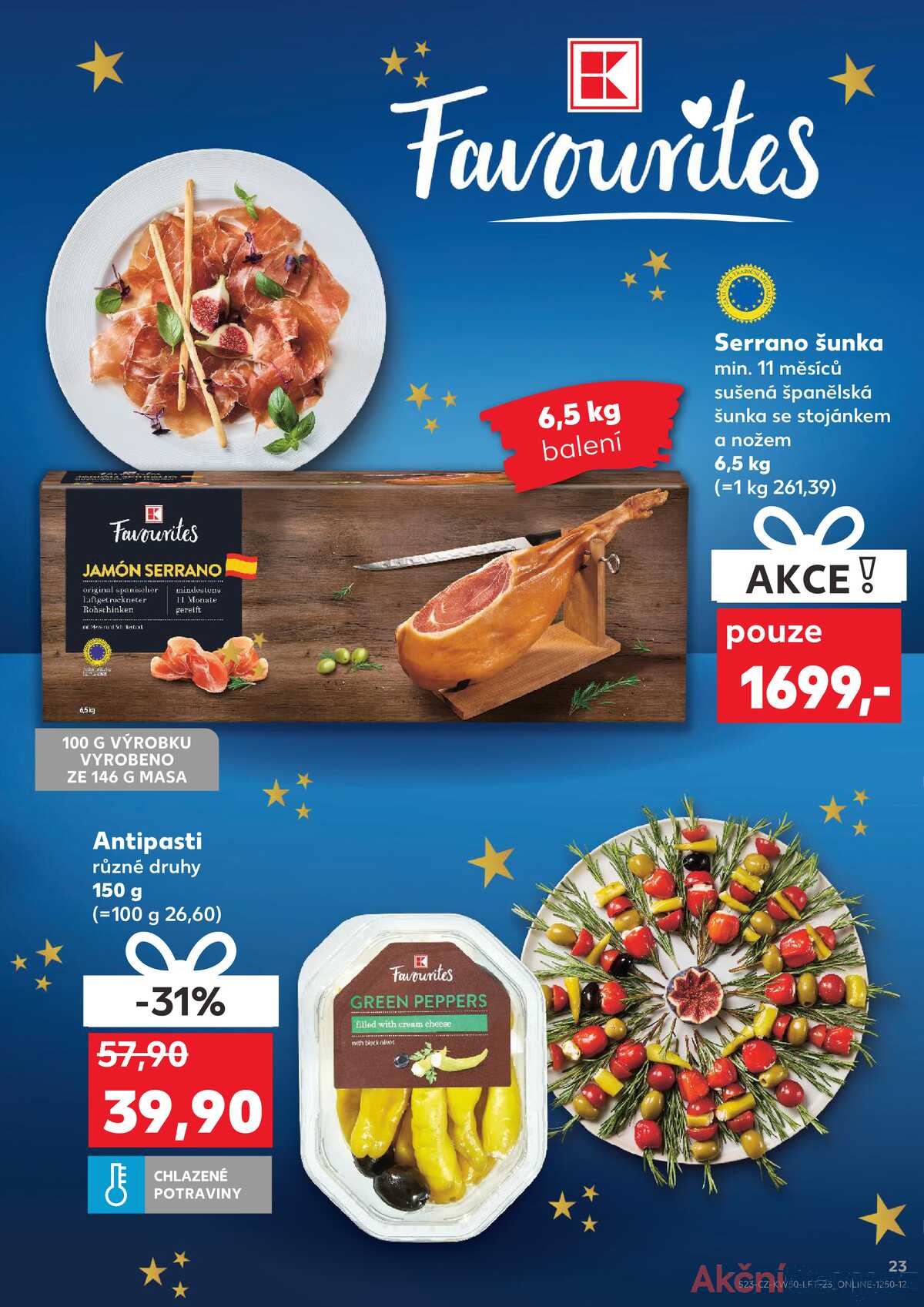 Kaufland 10.12. - 16.12. - Kaufland České Budějovice II - Milady Horákové strana 23