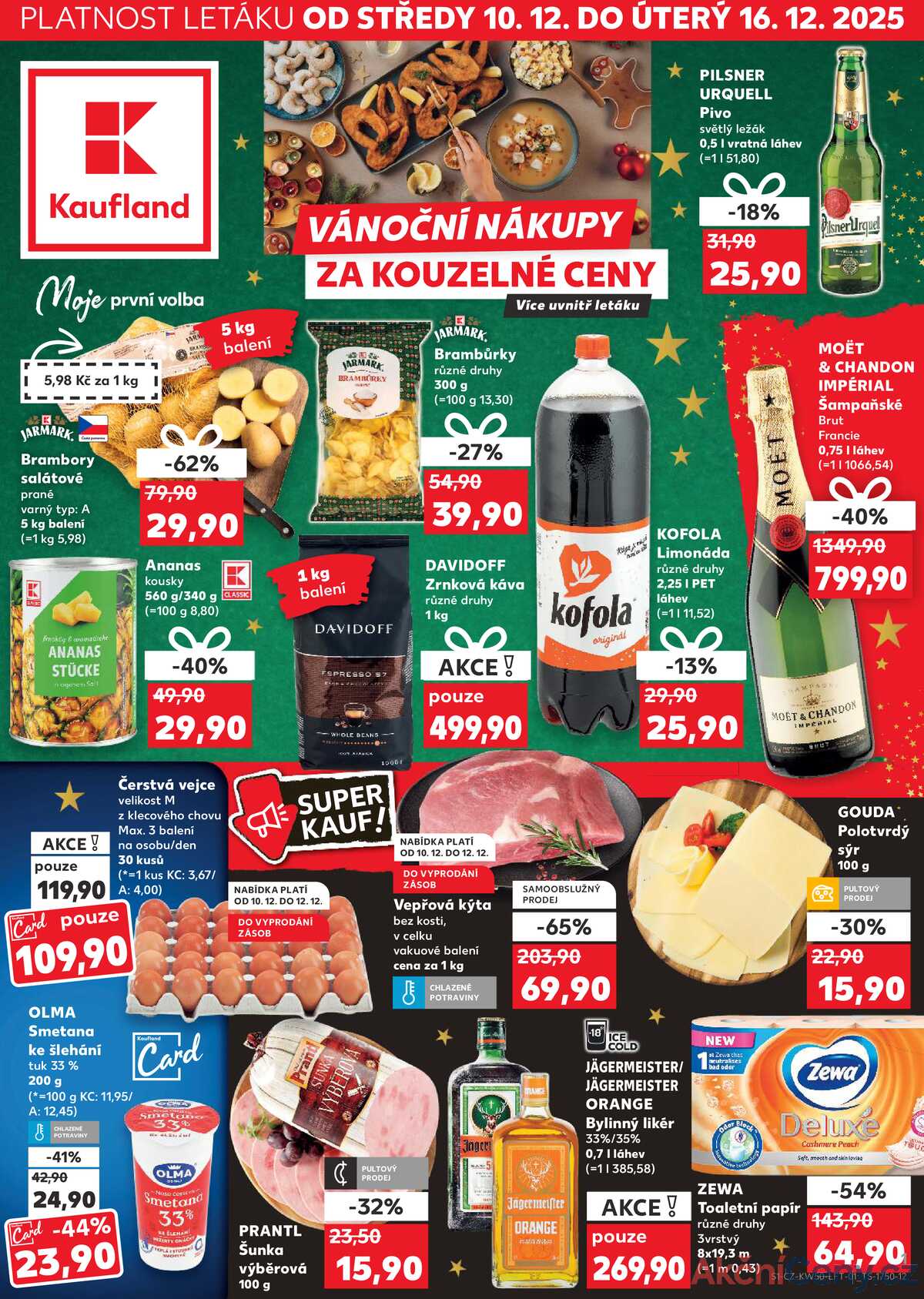 Kaufland 10.12. - 16.12. - Kaufland - Mohelnice strana 1