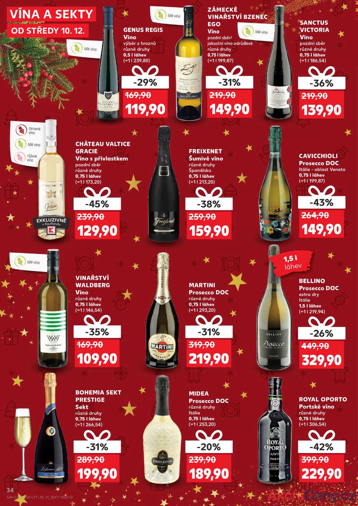 Kaufland 10.12. - 16.12. - Kaufland - Pardubice (Bělehradská) strana 34