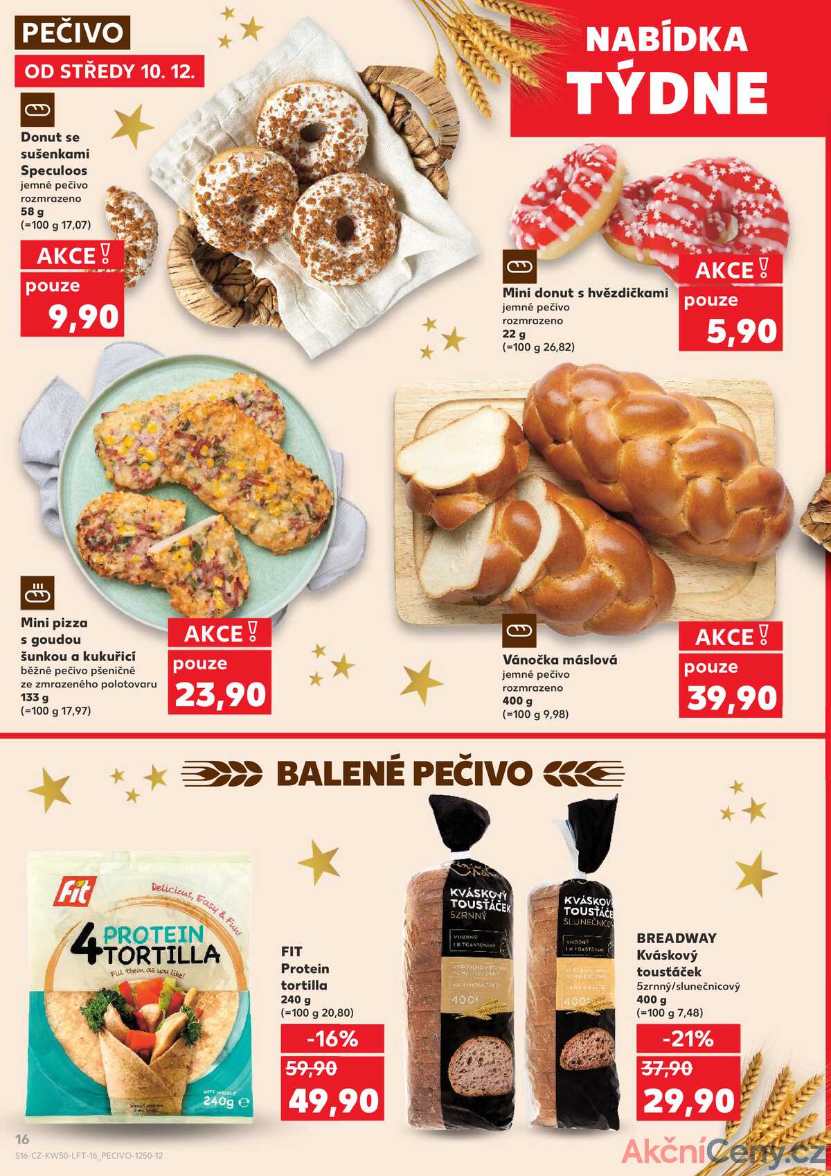 Kaufland 10.12. - 16.12. - Kaufland - Praha 8 (Malý Klín) strana 16