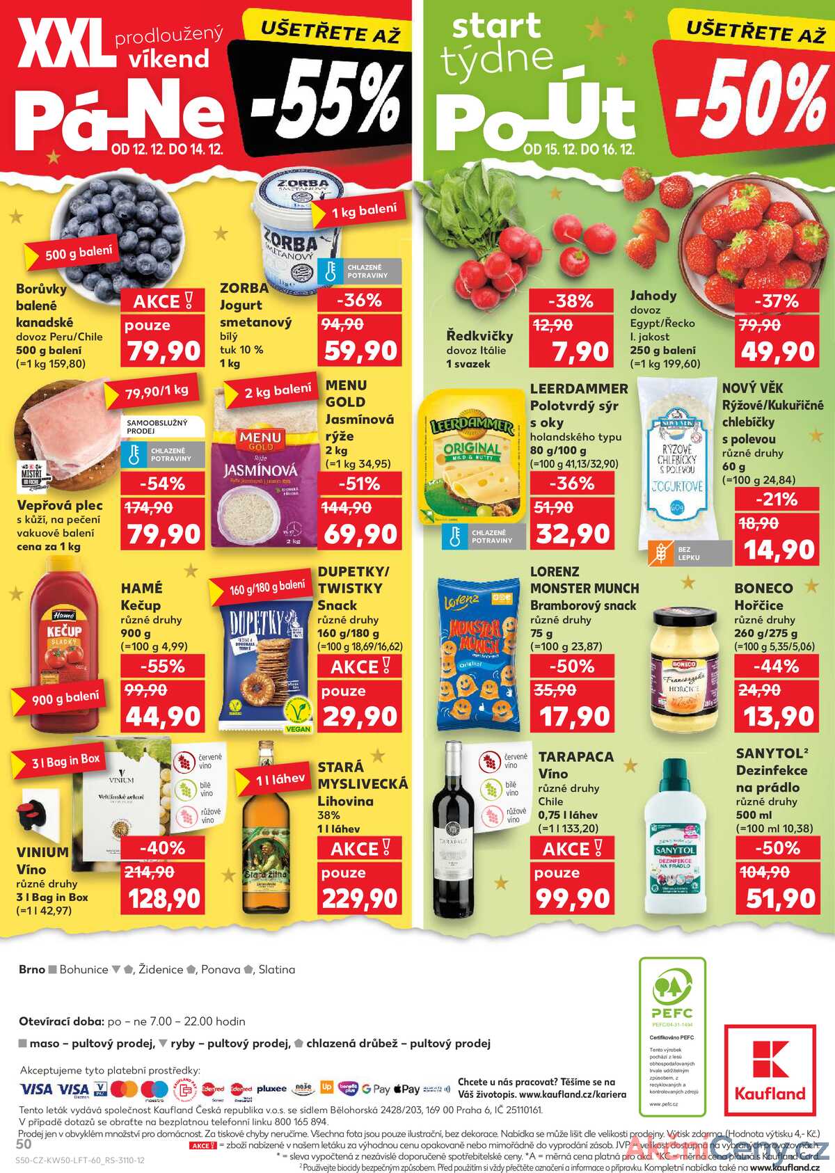 Kaufland 10.12. - 16.12. - Kaufland - Brno - Židenice strana 50