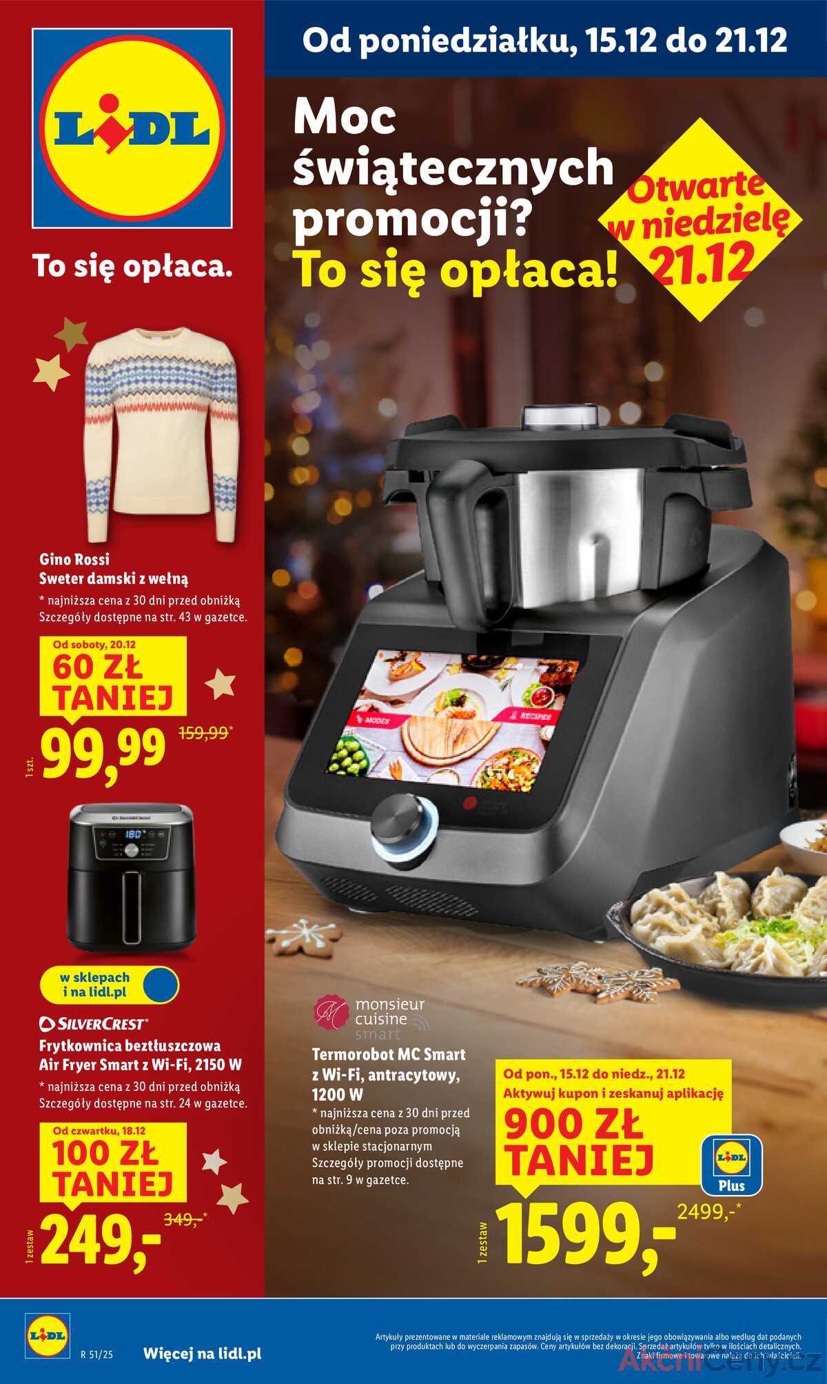 Katalog Lidl Polsko 15.12.-21.12.2025 strana 1