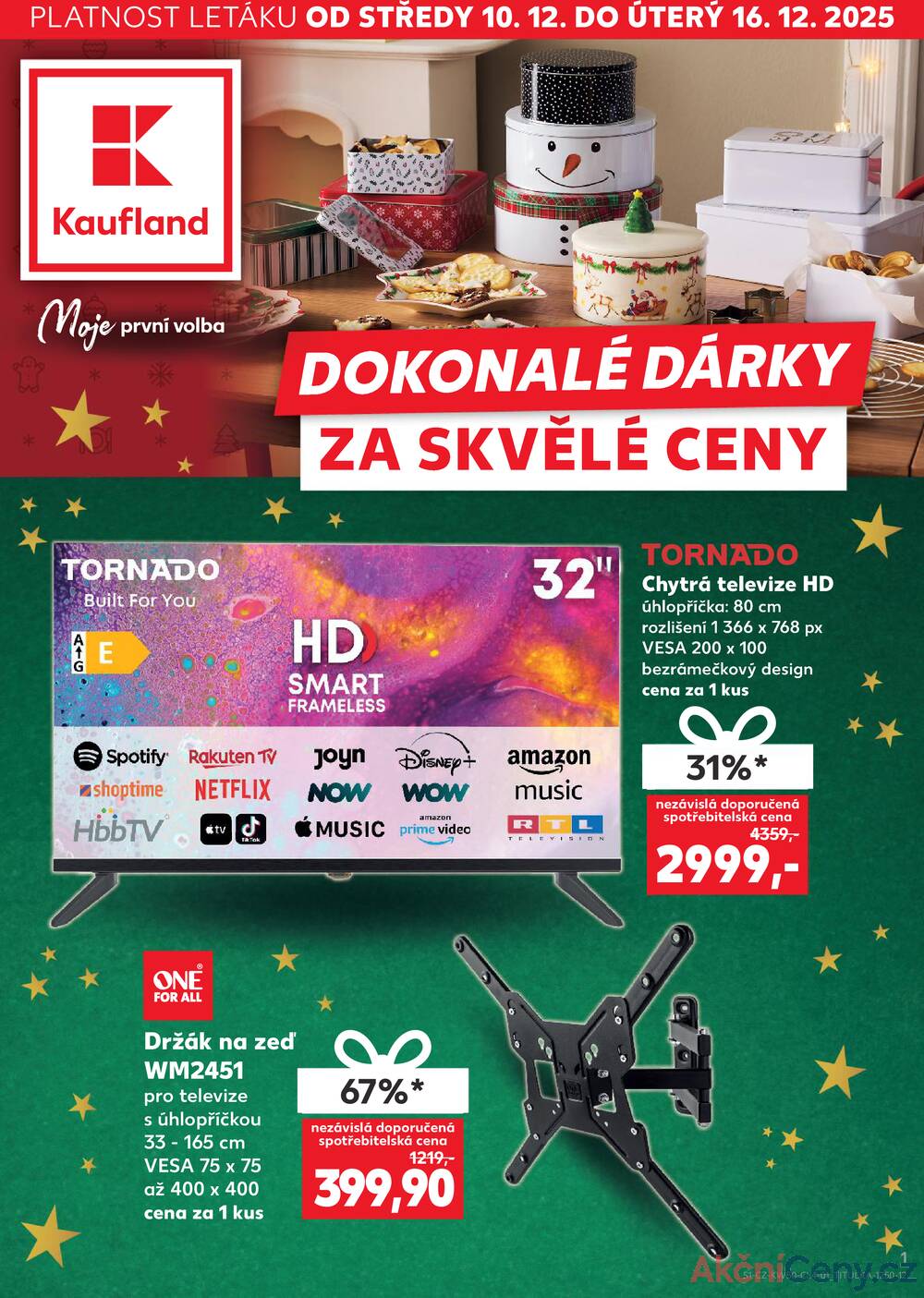 Leták Kaufland - Kaufland Spotřební zboží 10.12. - 16.12. - strana 1