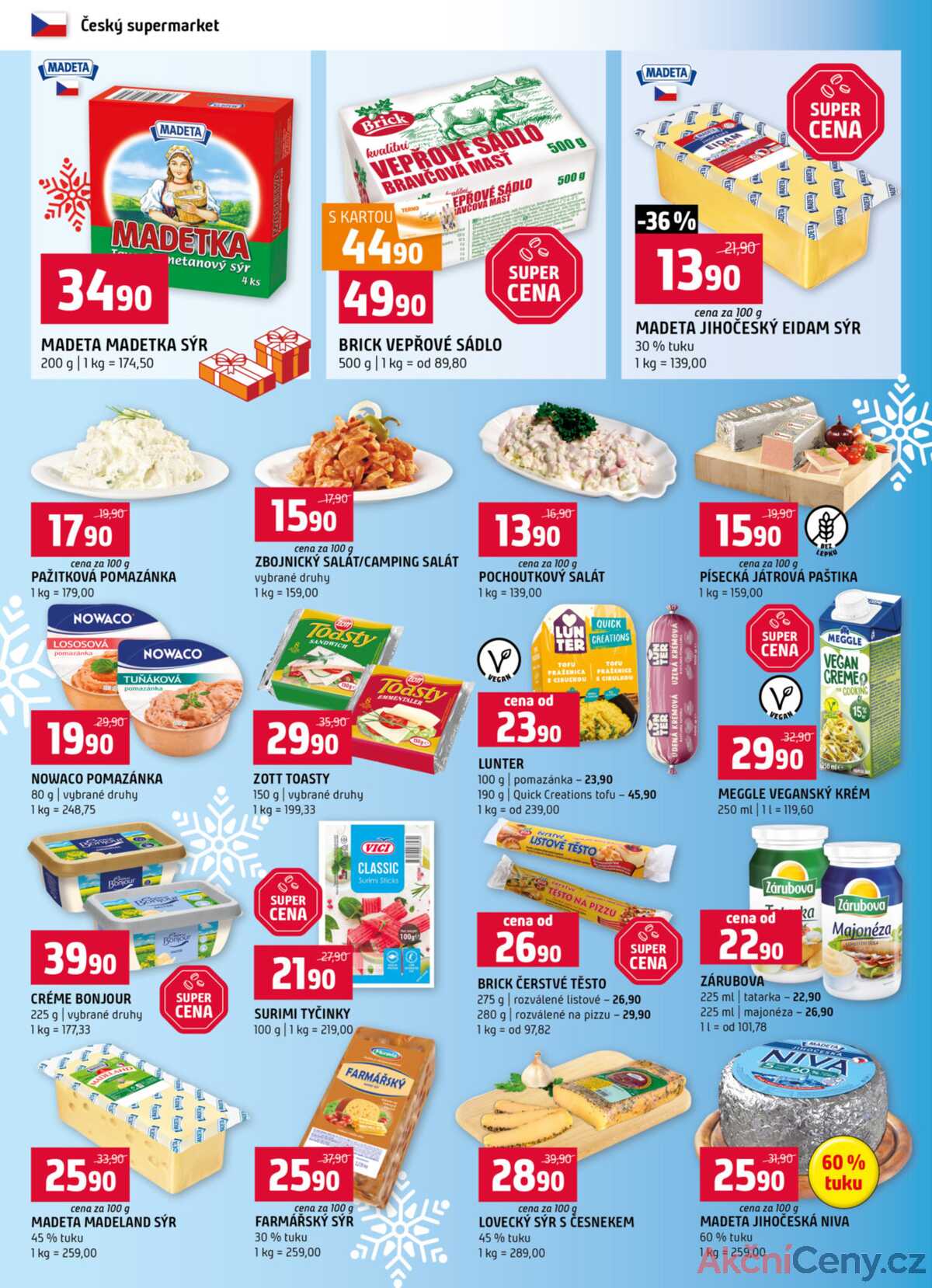 Terno Zlín, Strakonice, Blatná, Tábor, Český Krumlov, Prachatice 10.12. - 16.12. strana 4