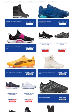 Intersport Boty - 9. 12. 2025