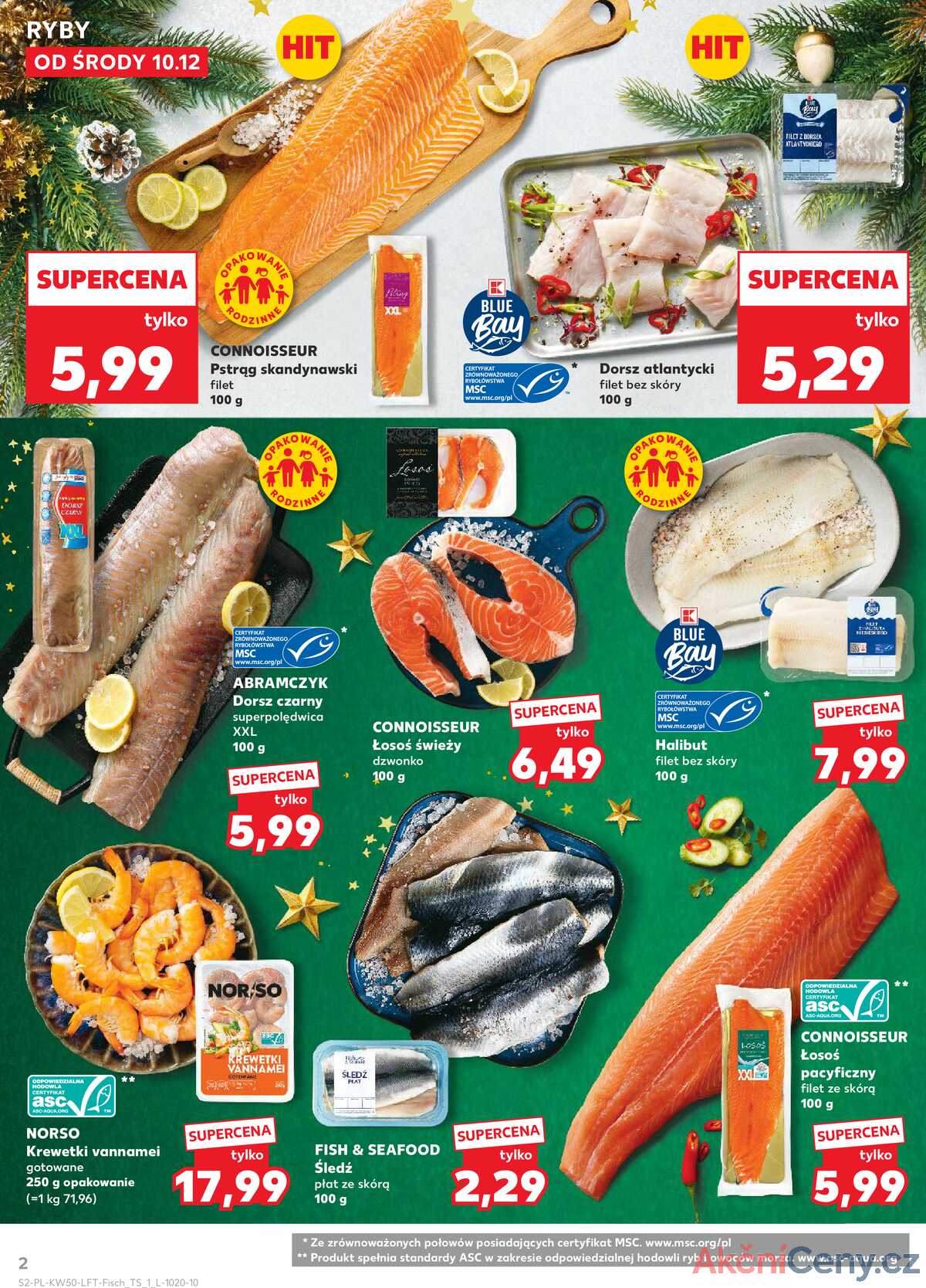 Leták Kaufland Polsko 10.12.-16.12.2025 - Noviny týdne strana 2