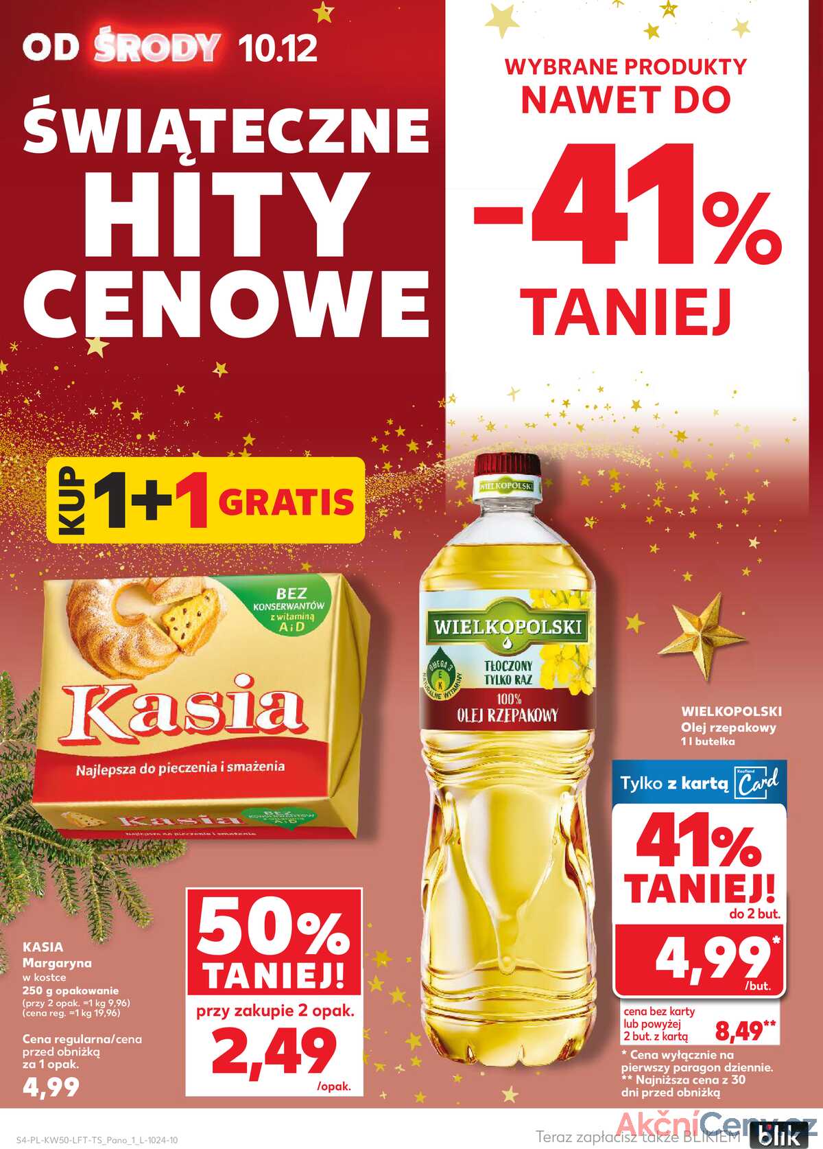 Leták Kaufland Polsko 10.12.-16.12.2025 - Noviny týdne strana 4