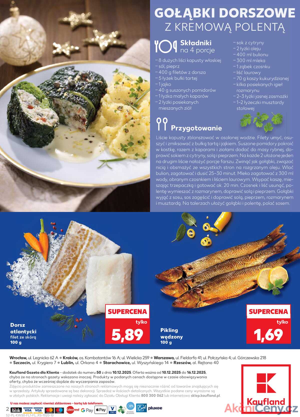 Leták Kaufland Polsko 10.12.-16.12.2025 strana 2