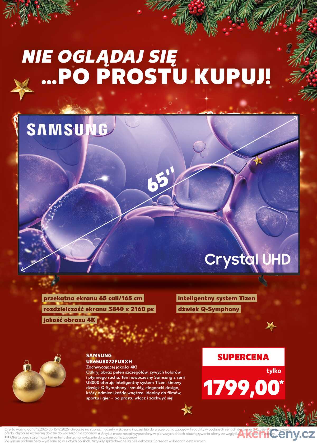 Leták Kaufland Polsko 10.12.-16.12.2025 strana 2