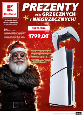 Leták Kaufland Polsko 10.12.-16.12.2025