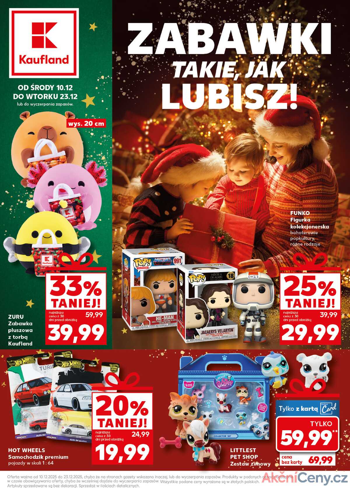 Leták Kaufland Polsko 10.12.-23.12.2025 strana 1