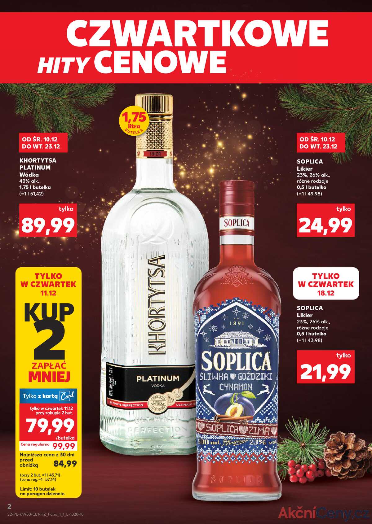 Leták Kaufland Polsko 10.12.-23.12.2025 - Bar Kaufland strana 2
