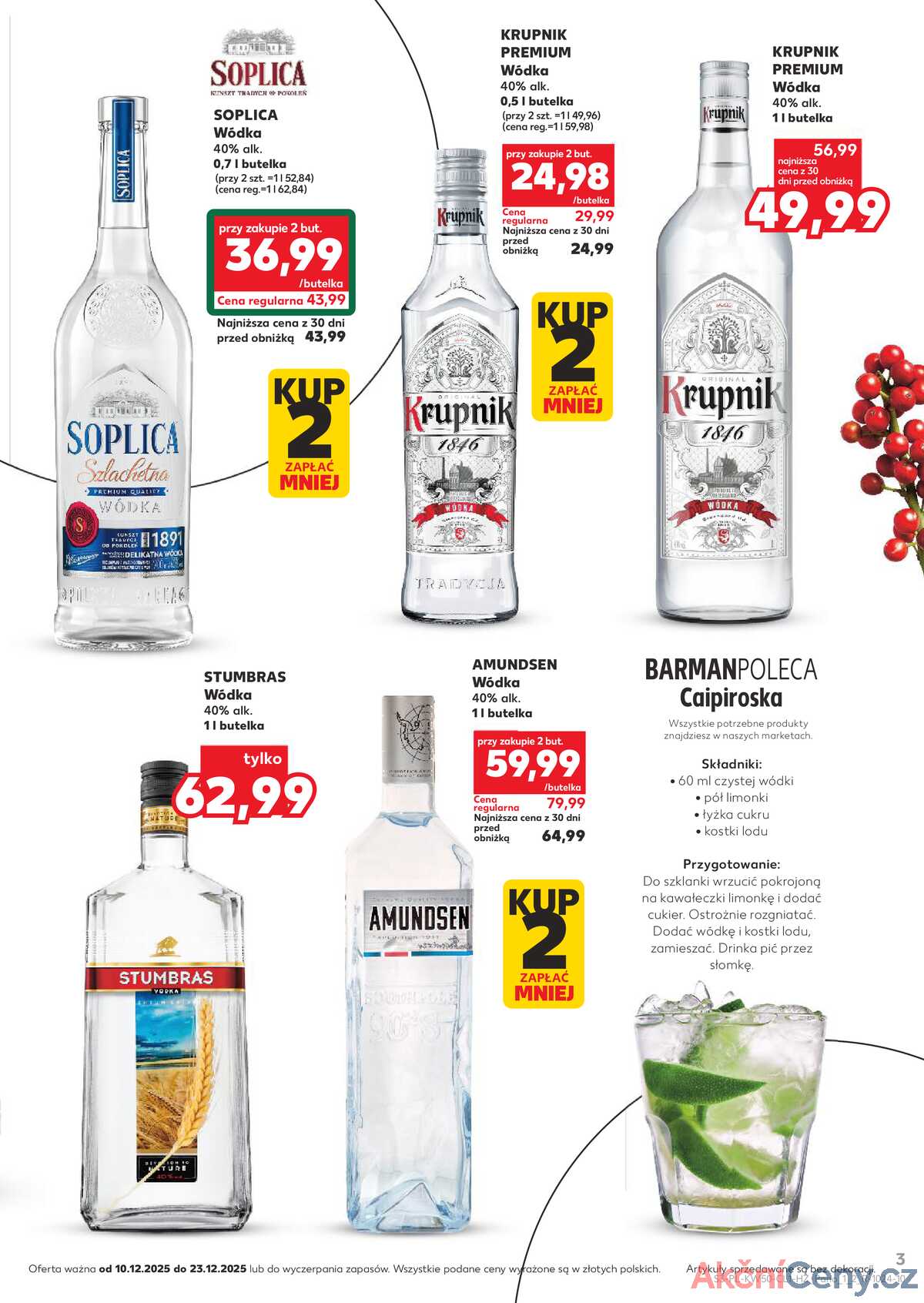 Leták Kaufland Polsko 10.12.-23.12.2025 - Bar Kaufland strana 3