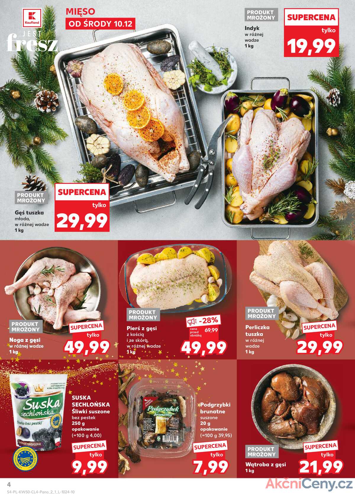 Leták Kaufland Polsko 10.12.-23.12.2025 strana 4