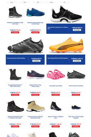 Intersport Boty - 10. 12. 2025