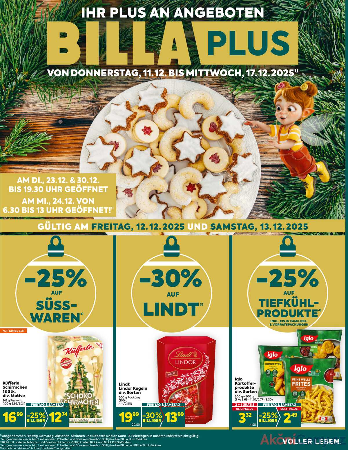 Leták BILLA Rakousko 11.12.-17.12.2025 - BILLA PLUS strana 1