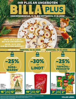 Leták BILLA Rakousko 11.12.-17.12.2025 - BILLA PLUS