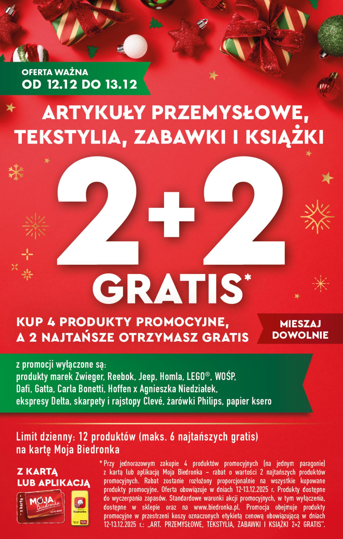 Leták Biedronka Polsko 12.12.-14.12.2025 strana 4