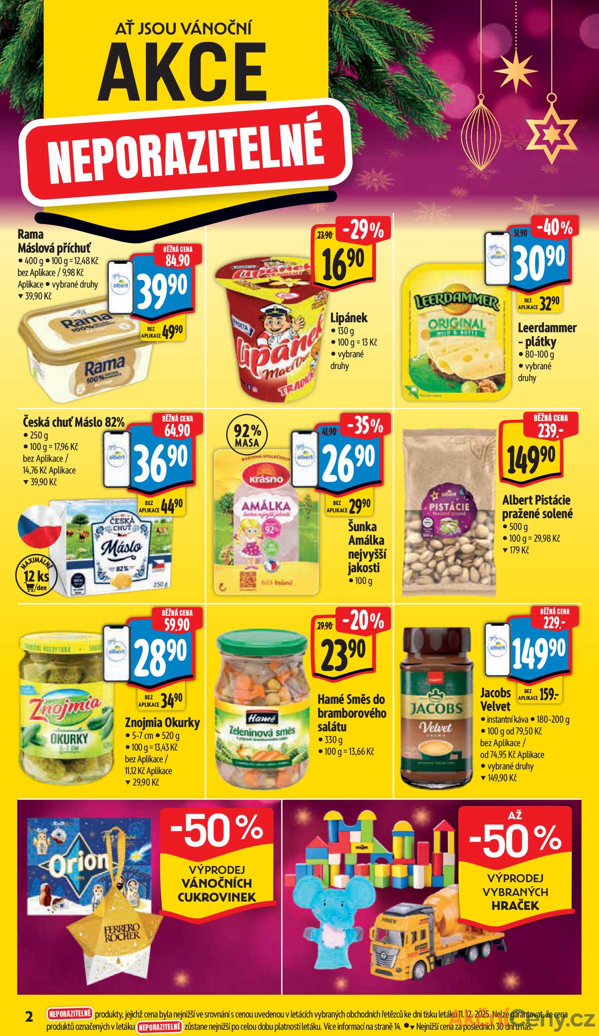 Albert Supermarket od 17.12. do 24.12.2025 strana 2