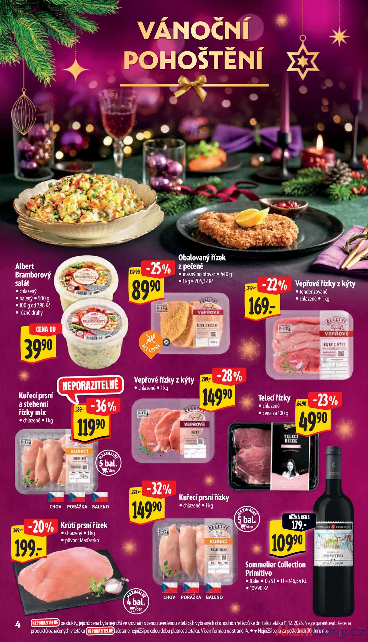 Albert Supermarket od 17.12. do 24.12.2025 strana 4